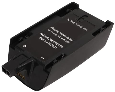 Hohe Leistung 11,1 V 1600mAh 20c Lipo -Batterie für Papagei Bebop Drohne 3.0 Drohnen -Backup wiederaufladbarer Akku leicht und tragbarer schwarzer Kunststoff 147g