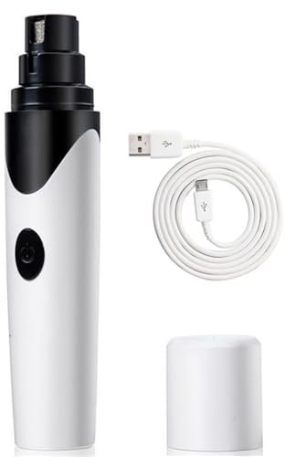 pupsdream pups dream PetGrind V.3 - Premium Nail Grooming Tool Rechargeable Electric Pet Nail Grinder for Painless Claw Trimming Suitable for Small, Medium Large Cats and Dogs