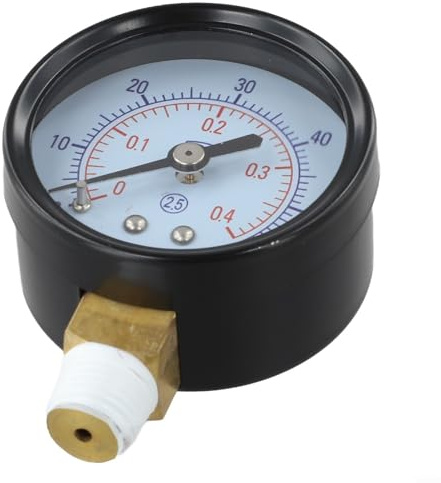 Für Hayward Sandfilter-Manometer für ECX270861, Ersatz für vertikale Montage, genaue Druckmessungen