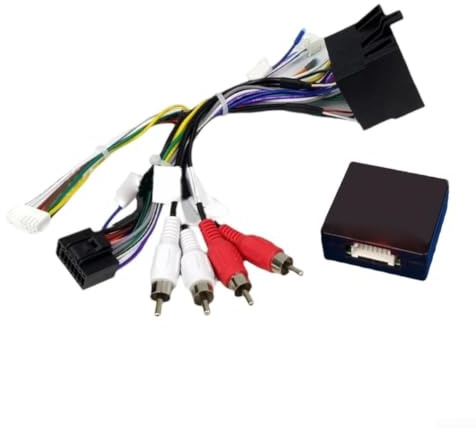 BEAZOOM CAN-Bus Decoder Box Kabelbaum, 16-polig, Kunststoff, Metall, farbcodiert, kein Spiel, für Fiat Doblo 2007–2013, 500L 2008–2011, ältere für Fiat 2006–2013