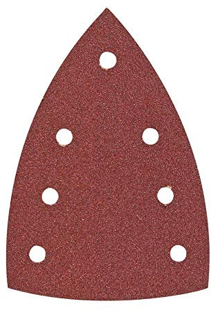 HIKOKI 753426 - Papel de lija para lijadoras orbitales tipo Delta 100x150 mm grano 150 con Velcro (Envase 10 ud.)