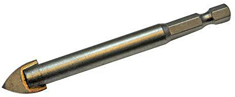 Silverline 127759 Tile and Glass Drill Bit Hex Shank 8 mm