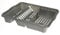 High Grade Extra Large Plastic Dish Drainer Plate and Cutlery Rack in Silver by Wham