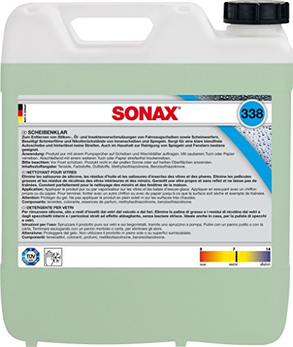 SONAX 03386000 Scheiben, 10 L, Klar