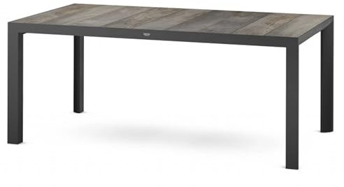 Siena Garden Silva Tisch, Anthrazit, 100 x 183 x 74 cm