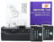 DSTE Multi-Power Vertical Battery Grip Holder DMW-BGG1 Compatible with Panasonic Lumix G80/G85 Digital Camera + 2x DMW-BLC12