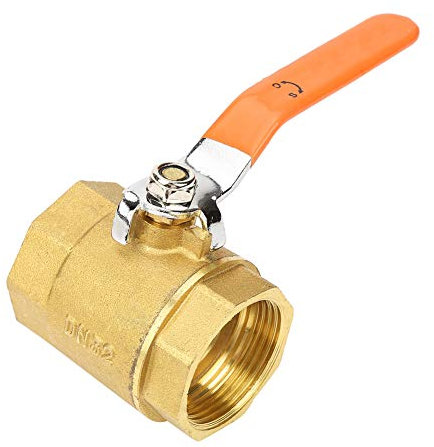 Messing Kugelhahn 1-1/4 Zoll DN32 1.6MPa Ball Valve mit Innengewinde Absperrventil mit Hebelgriff für Wasser-Öl-Gas