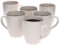 Van Well Kaffeebecher-Set Campo creme 430 ml | 6 Personen | elegantes Design | mikrowellengeeignet | spülmaschinenfest
