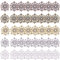 SUNNYCLUE 40 Stücke 5 Farbe Dreamcatcher Connectors Charms Anhänger 34x28mm Tibetischen Stil Kronleuchter Komponenten Links Für DIY Baumeln Ohrring Charms Handwerk Machen Cadmiumfrei Und Bleifrei