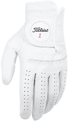TITLEIST Perma Soft Herrenhandschuh, Weiß, Cadet, Linke Hand, L