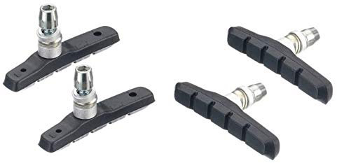 Edge Bremsschuhe V-Brake für Felgenbremse Asymmetrisch mit Gewinde 72 mm 2 Paar