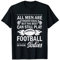Herren Geburtstag – All Men Equal Best Play Fußball in ihren 60er Jahren T-Shirt