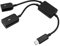 OcioDual Micro USB 2.0 B OTG On The Go Kabeladapter fur AMZ FireStick Fire TV Stick Handy Tablets Tablet Smartphone Host Data Konverter Kabel Cable Adapter