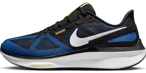 NIKE Estructura de Zoom de Aire, Zapatillas para Correr de Diferentes Deportes Hombre, Reloj de Sol Azul Corredor Negro Blanco, 46 EU