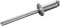 Blindniete Flachkopf Alu Stahl Größen von 2,4-6,4 mm Popnieten Blindnieten Nieten (4,0 x 25 mm (20 Stk))