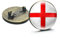 England-Karte-Broschen – Klassische Fußball-Flagge, Zeitstein-Flagge, Broschen, Schmuck, Emaille-Anstecknadel, Atemberaubende Micro-Brosche Für Damen Und Herren, Abzeichen-Zubehör, Vintage-Bron