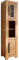 DELIFE Badschrank Solidu Akazie Natur 45x185 cm Hochschrank