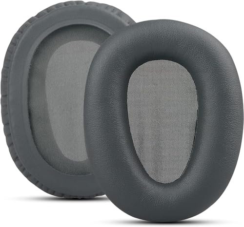 Replacement Ear Pads Cushions for Sony WH-CH700N/710N Headsets Professional Earpads Cushions for Sony Headphones, Premium Protein Leather and Soft Memory Form (Grey)