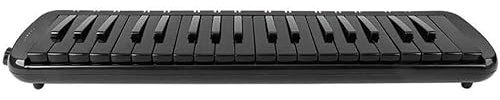 Portable Keyboard Piano, 37 Keys Piano-Style with Key Stickers Double Mouthpieces Tubes Carrying Case Gift for Beginners Adults (Color : A)