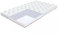 Matratze 90x200 Kinder H2-H3 Buchweizen und Kokosnuss - Della - Schaumstoff Matratzen 9cm Dicke für Kinderbett - Kindermatratze 90x200 - Schaumstoffmatratze T25 - Bett Matratze