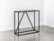 LOUNGITUDE - FILAR - Console en métal Noir - 90cm