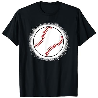 Baseball Vintage Baseballspieler Ball Damen Herren Kinder T-Shirt