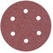 MioTools Fox Klett-Schleifscheiben, 225 mm, 6-Loch, f. Trockenbauschleifer, Normalkorund (10 Stk.) K100