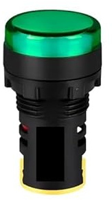 22mm AC/DC Type Test Type 110V 48V And 24V Signal Light Panel Lamp Multicolor BIANMTSW(DKS-G-24)