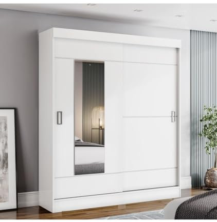 Armoire avec TIROIRS Bayron - Blanc