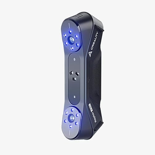 Creality Raptor Pro 3D-Scanner, 22 Kreuzlaserlinien und 7 parallele Laserlinien und strukturiertes NIR-Licht, bis zu 60FPS Scanning Speed, Anti-Shake Tracking für 0,2-4000mm Objekt