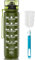 SYDERUER Trinkflasche 1L, BPA-Freies Tritan-Material 1 Liter Wasserflasche Sport mit Zeitmarkierung, Flasche für Fitnessstudio, Gym, Outdoor, Schule(Grün)