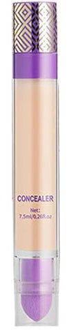 Concealer for Dark Circles - 4 in 1 Waterproof Long Lasting Full Coverage Concealer,Radiant Brightening Hydrating Cc Cream Cosmetics 7.5ml for Women