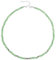 Unique Gems Damen Perlenkette kurz echter Aventurin Ø 4mm rund Edelstein Choker 38cm Hämatit Perlen Halskette Juweliers- Qualität