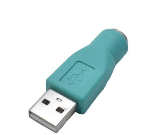 USB-auf-Tastatur-Adapter, Tastatur-zu-USB-Adapter für Tastatur-Kompatibilität mit Desktops und Laptops