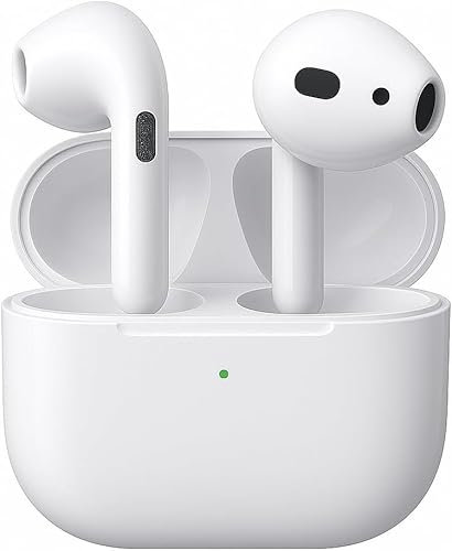 KP TECHNOLOGY In-Ear Wireless Bluetooth Earphones for Honor X6c / 400 - Pro - Lite / 200, 90, 70 - Smart - Pro - Lite / 50 / X6b X7b / X8a X7a X6a / X6 X7 X8 / Pad X9a / 9/8 (WHITE)
