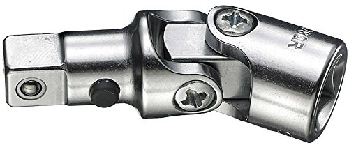 Stahlwille 12021000 3/8 Drive Quick-Release Universal Joint with Safety Lock, Ergonomic Design for Quick Tool Change, 60mm Length, 66g Weight, Made in Germany