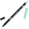 Tombow ABT-243 Fasermaler Dual Brush Pen mit zwei Spitzen, mint, 1 Stück (1er Pack)
