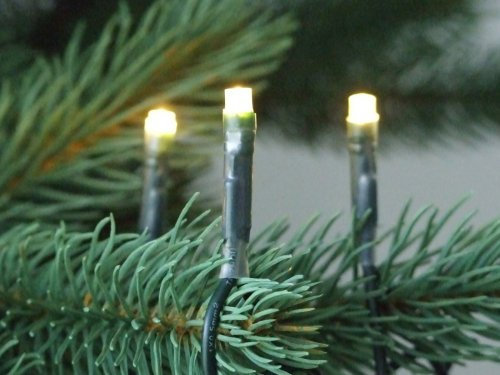 LED Lichterkette mit 200 warmweißen LEDs, IP44, Länge 20 m