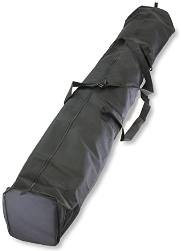 SPORTIKEL24 Tragetasche für Stangen bis 180 cm – schwarz, 180 × 18 × 20 cm, strapazierfähig & abwaschbar, mit Schultergurt für Training & Fahnen