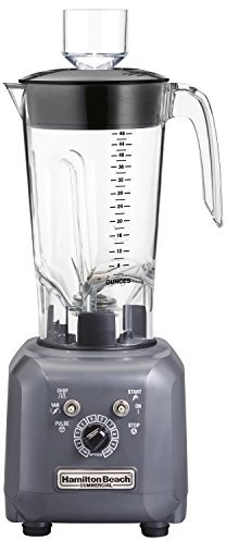 Hamilton Beach HBF500-UK Commercial Food Blender with Chop/ Pulse and Variable Speed, 1.4 Litre, 600 Watt, Grey