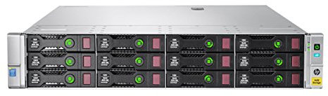 Hewlett Packard Enterprise - Storeeasy 1650 NAS (2u) Ethernet Metall - Raid-Laufwerk (2,5/3,5 Zoll, HDD+SSD, Festplattenlaufwerk, SSD, Intel Xeon E5 v3, ddr4)