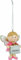 Suki Gifts Cute Fairy Decoration Ornament Bauble with engraved name - personalised