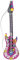 Das Kostümland Aufblasbare Hippie Gitarre - 105 cm