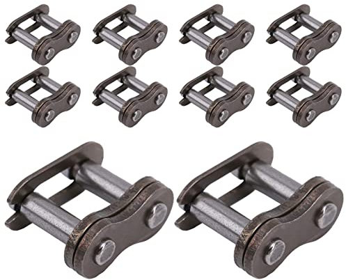 10 Stück Fahrradkette Master Link, Rollenkette Verbindungsglieder 25H Chain Master Link Hochfeste Steckverbinder