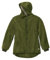 disana WALK-JACKE, 100% Bio-Merinowolle GOTS, IVN Best | mit Kapuze | Baby Kleinkind Kind Unisex | Made in Germany | Oliv Gr. 98-104
