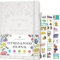 Legend Fitness & Food Journal – Nutrition & Workout Planner with Exercise Calendar & Nutrient Tracker – Gym Training & Diet Log Book for Women & Men – Lasts 3 Months, 14x21cm (White)