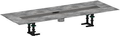 Hansgrohe RainDrain 27 5/8 Zoll grob für lineare Dusche Bodenablauf