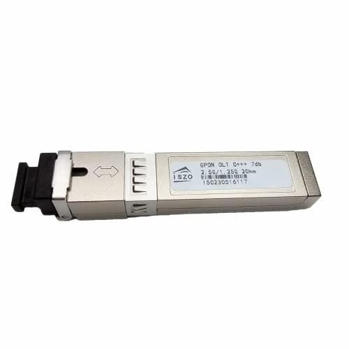 iszo GPON OLT C+++, High Power 7dB+, SC Port, 2.5G/1.25G 1490TX/1310RX, SMF PON Modul, DDM, für ZTE FIBERHOME BDCOM und weitere GPON OLT (1)