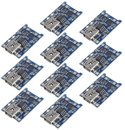 TP4056 Mini USB Charging Board - 5V 1A with Battery Protection, Dual Functions Lithium Battery Charge Module