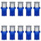 Alopee 10 Stück 501 194 Glühbirne, 12V DC Super hell blau Glühbirne für die Innen und Außenbeleuchtung